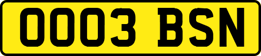 OO03BSN