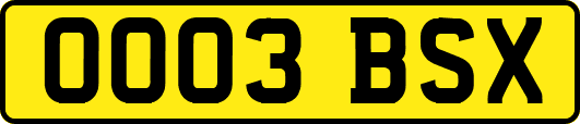 OO03BSX