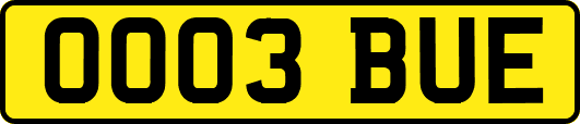 OO03BUE