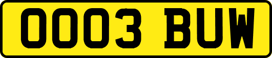 OO03BUW