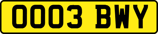 OO03BWY
