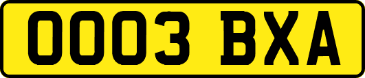 OO03BXA