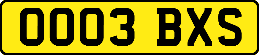 OO03BXS