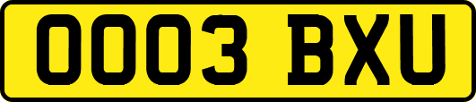 OO03BXU