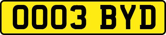 OO03BYD