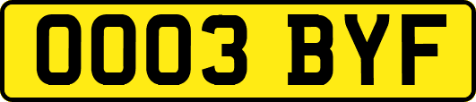 OO03BYF