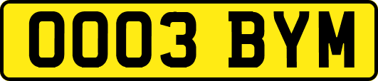 OO03BYM