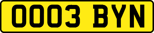 OO03BYN