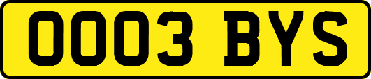 OO03BYS