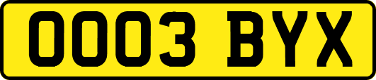 OO03BYX