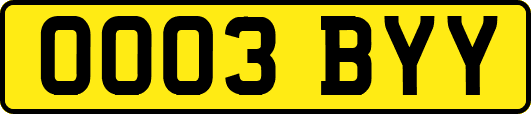 OO03BYY