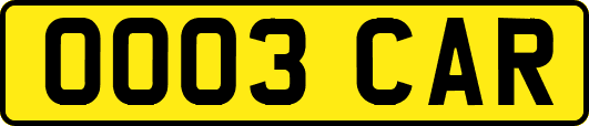 OO03CAR
