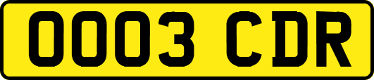 OO03CDR