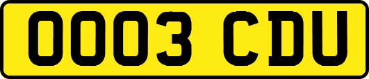 OO03CDU