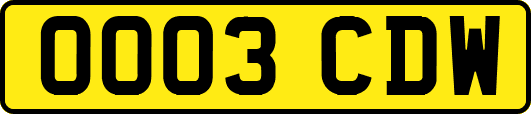 OO03CDW