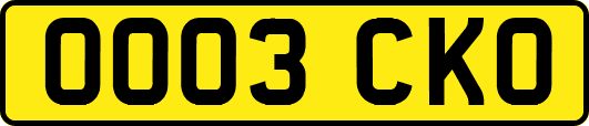 OO03CKO