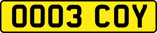OO03COY