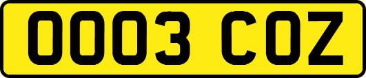 OO03COZ