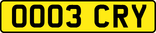 OO03CRY