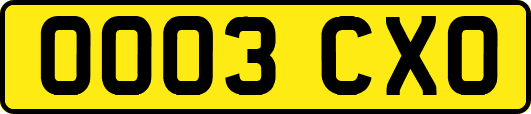 OO03CXO