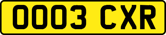 OO03CXR