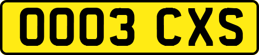 OO03CXS