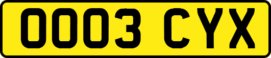 OO03CYX