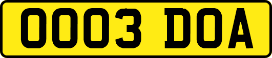 OO03DOA