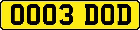OO03DOD