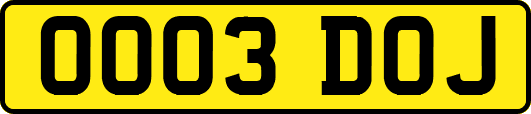 OO03DOJ