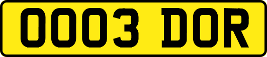 OO03DOR