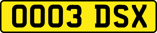 OO03DSX