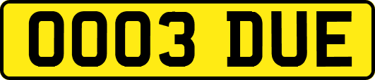 OO03DUE