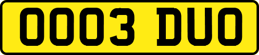 OO03DUO