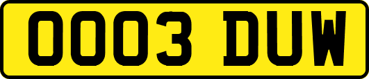 OO03DUW