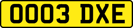 OO03DXE