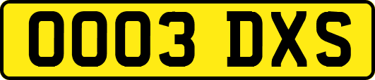 OO03DXS