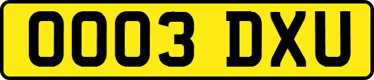 OO03DXU