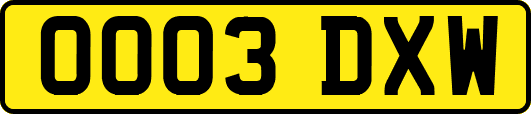 OO03DXW