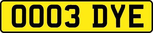 OO03DYE