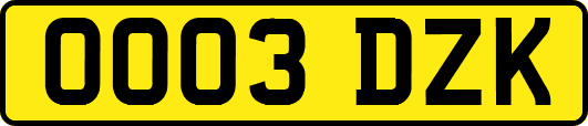 OO03DZK