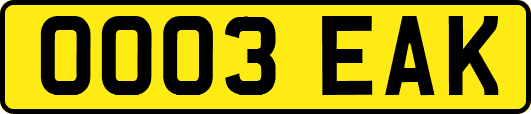 OO03EAK