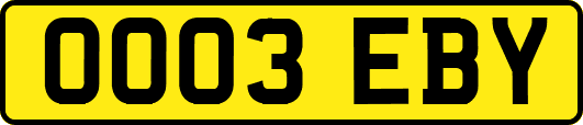 OO03EBY