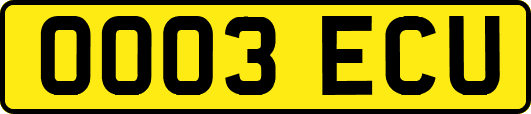 OO03ECU