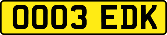 OO03EDK
