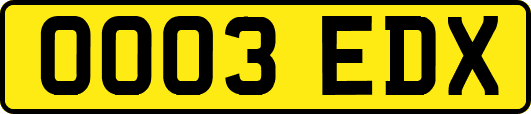 OO03EDX