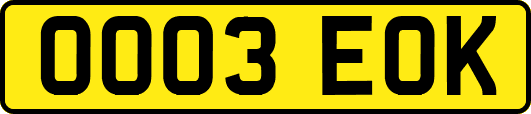OO03EOK