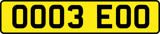 OO03EOO