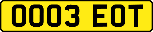 OO03EOT