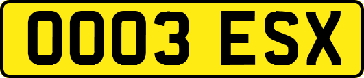 OO03ESX